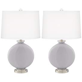 Image2 of Swanky Gray Carrie Table Lamp Set of 2
