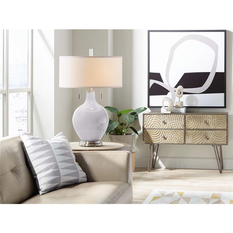 Swanky Gray Toby Table Lamp more views