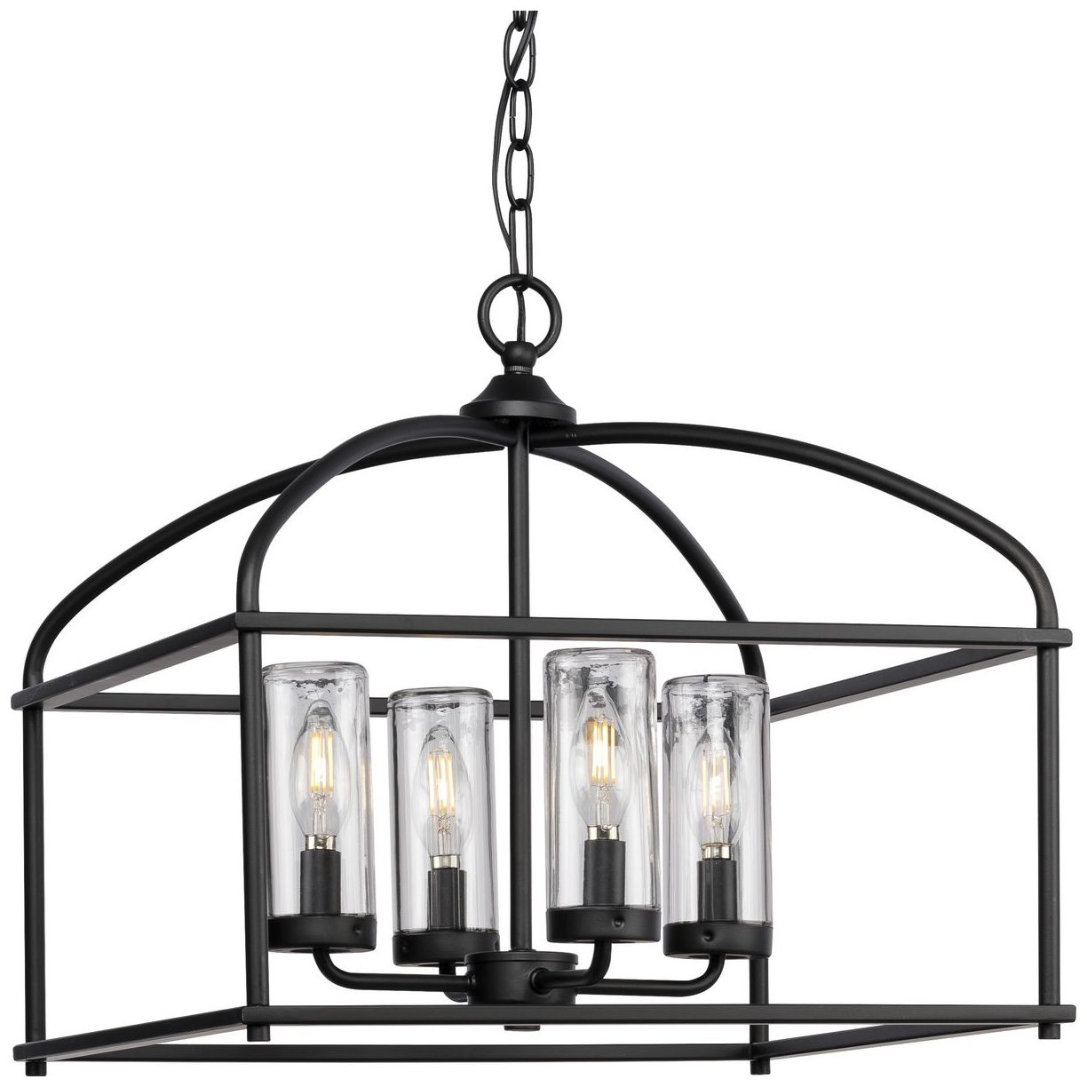 Swansea Collection Four-Light 18" Outdoor Chandelier