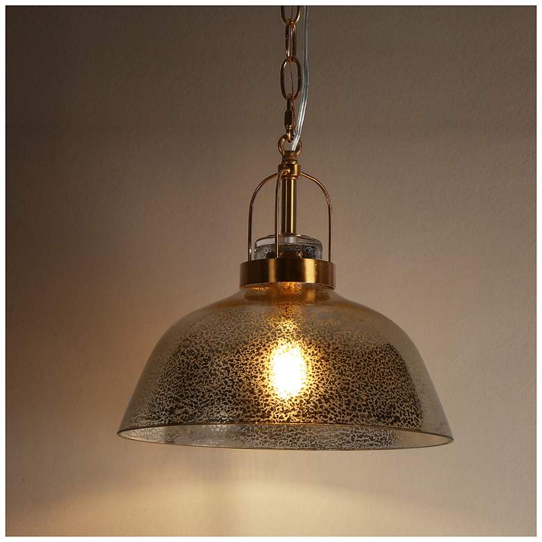 Image 4 Swarajism 1-Light Glass Pendant Light more views