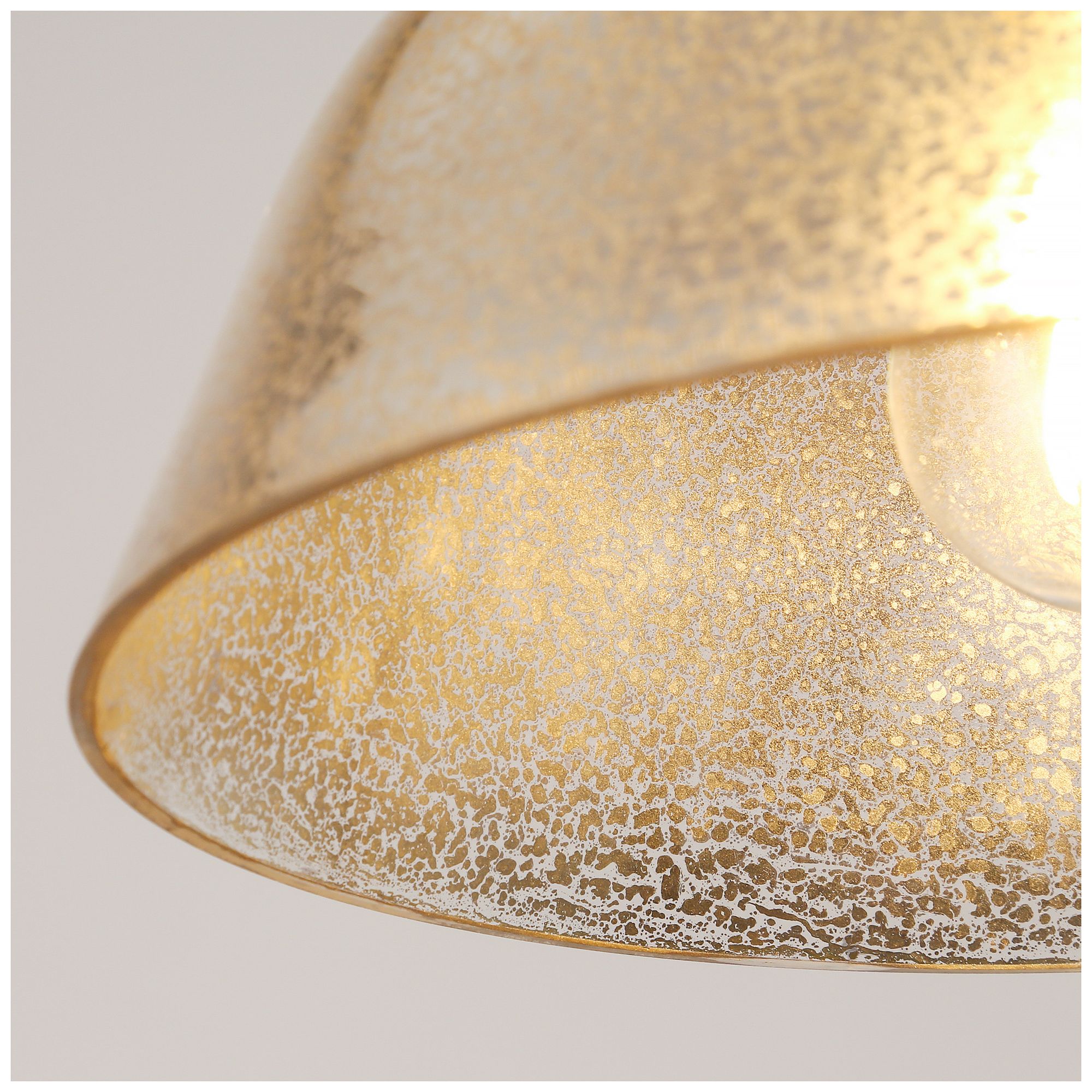 Swarajism 1-Light Glass Pendant Light