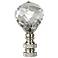 Swarovski Faceted Crystal Ball Lamp Shade Finial