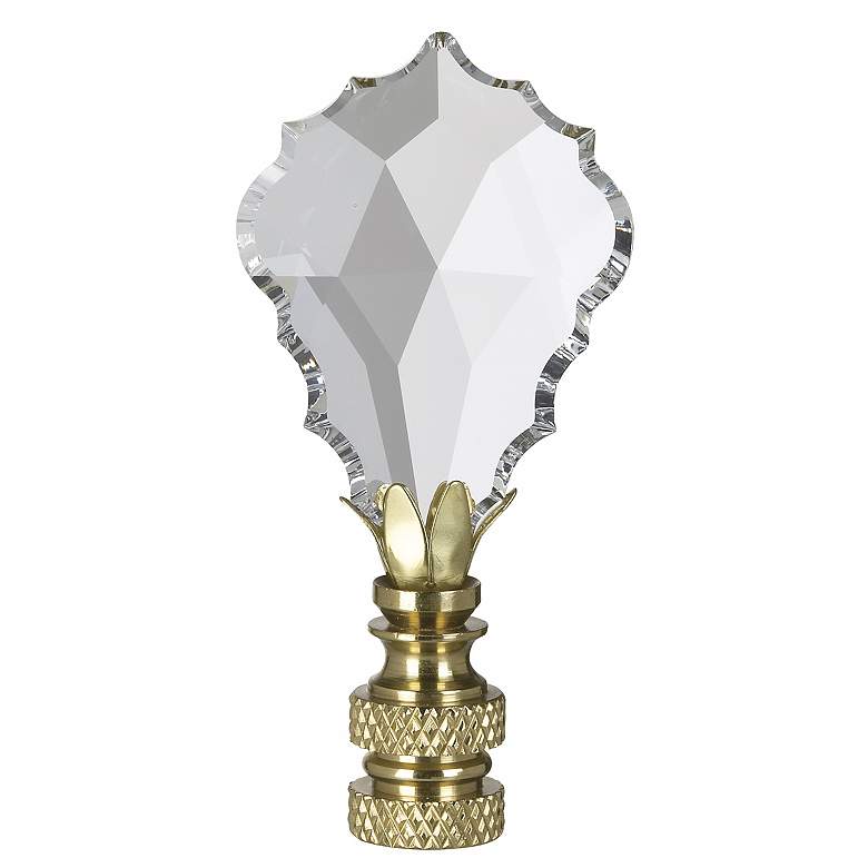 Image 1 Swarovski Gothic Cross Lamp Shade Finial