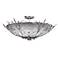 Swarovski Paris 30" Wide Silver Flushmount Ceiling Light