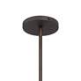 6_Sway 20" Wide Dark Bronze 4-Light Drum Pendant more views