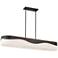 Sway 48" Wide Dark Bronze 6-Light Island Pendant