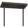6_Sway 48" Wide Dark Bronze 6-Light Island Pendant more views
