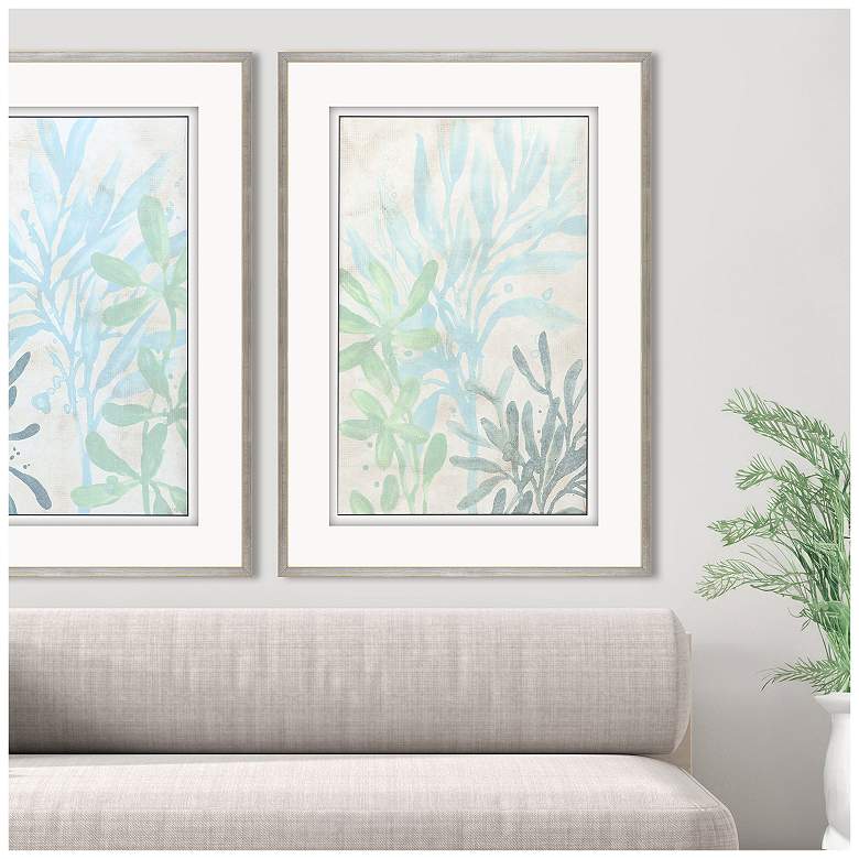 Image 4 Swaying Seagrass II 33"W x 46"H Framed Art more views