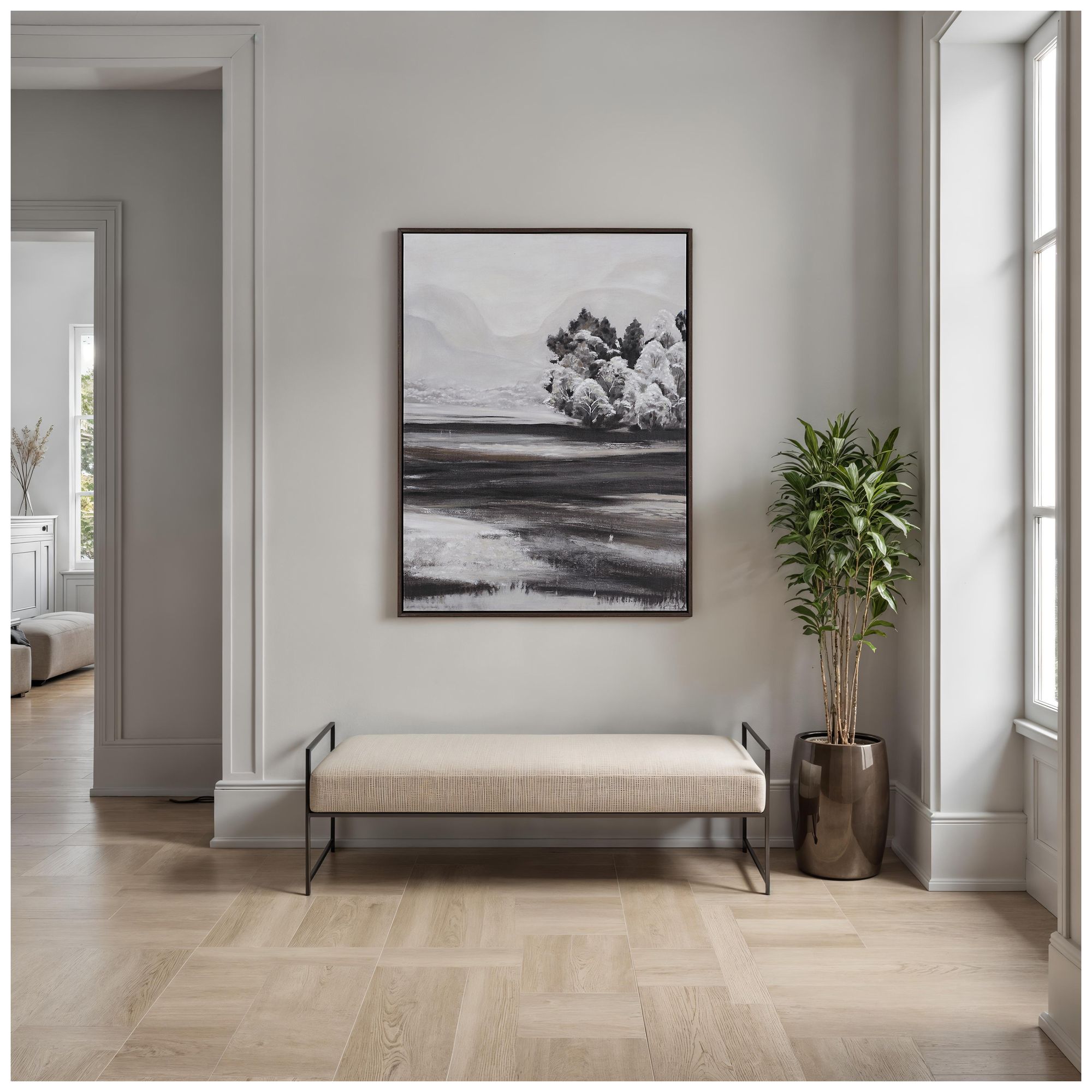 Image 3 Sweeney 48" H x 36" W Canvas Art more views