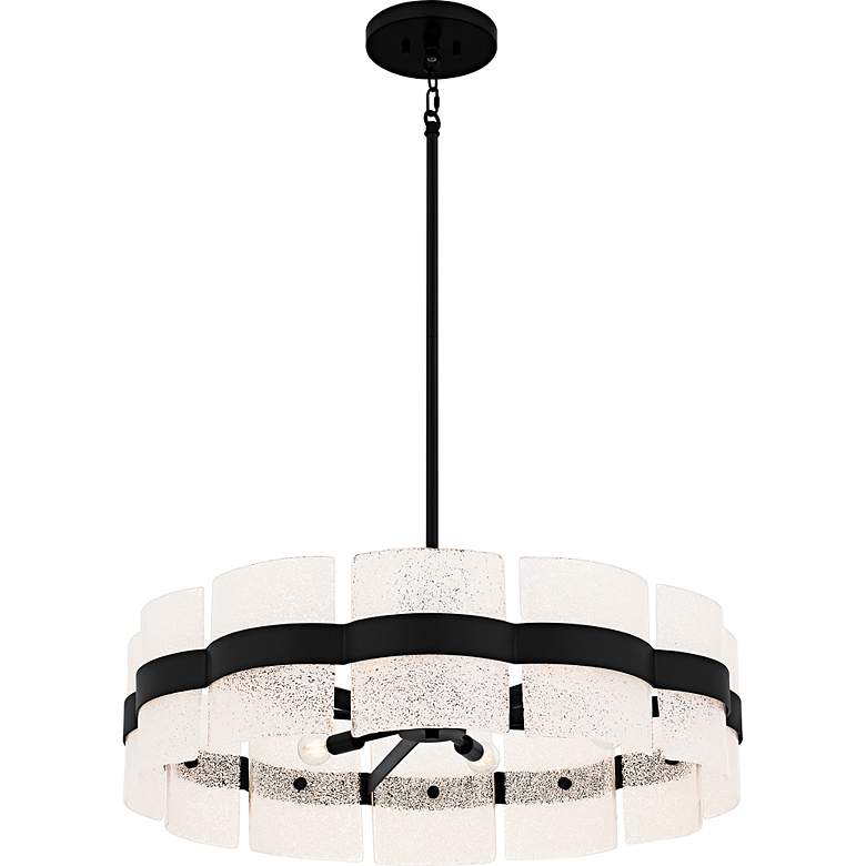 Image 4 Sweeney 6-Light Matte Black Pendant more views