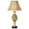 Sweeny Multi-Tone Gold Carved Accent Table Lamp