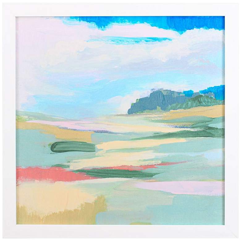 Image 3 Sweeping Sky I 27 inch Square Framed Wall Art