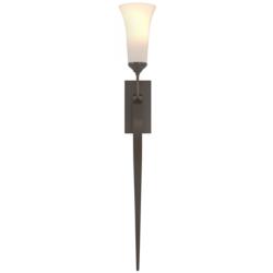Sweeping Taper 29" High Oil-Rubbed Bronze Wall Sconce