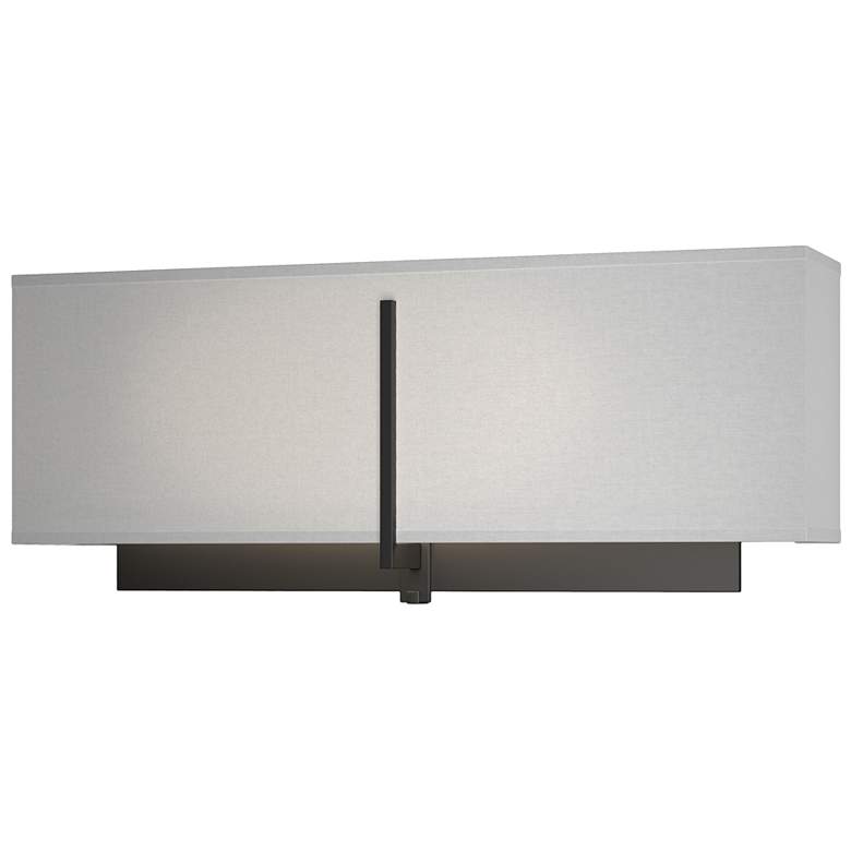 Image 1 Sweeping Taper ADA Sconce - Black Finish - Opal Glass - Incandescent