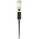 Sweeping Taper Sconce - Oil Rubbed Bronze - Opal Glass