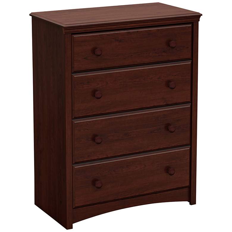 Image 1 Sweet Morning Collection Royal Cherry 4-Drawer Chest