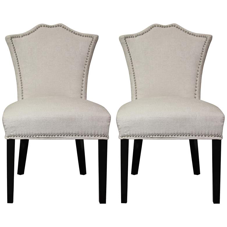 Image 1 Sweetheart Ivory Regency and Blue Ogee Dining Chair Set of 2