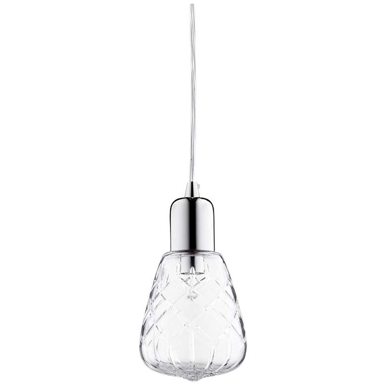 Image 1 Sweetness and Light 3 3/4"W Polished Nickel Mini Pendant