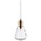 Sweetness and Light Aged Brass Mini Pendant