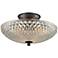 Sweetwater 14" Wide Oil Rubbed Bronze Ceiling Light