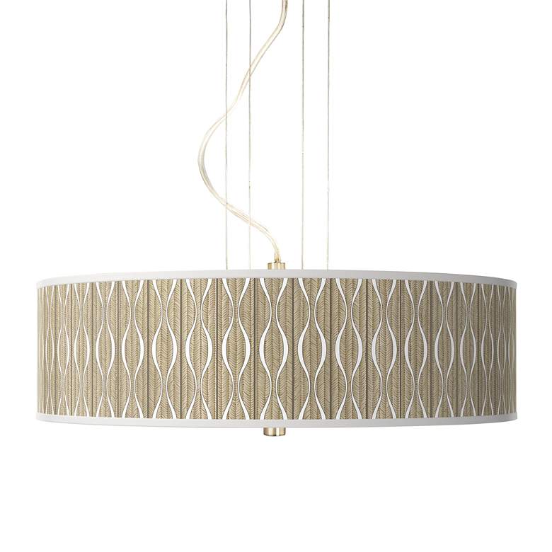 Image 1 Swell 20 inch Wide 3-Light Pendant Chandelier