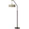 Swell Bronze Downbridge Arc Floor Lamp