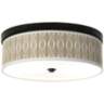 Swell Giclee Energy Efficient Bronze Ceiling Light