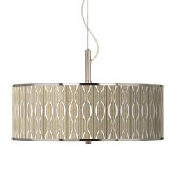Swell Giclee Glow 20&quot; Wide Modern Pendant Light