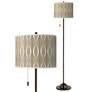 Thumbnail1 of Swell Giclee Glow Bronze Club Floor Lamp