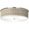 Swell Giclee Nickel 20 1/4" Wide Ceiling Light