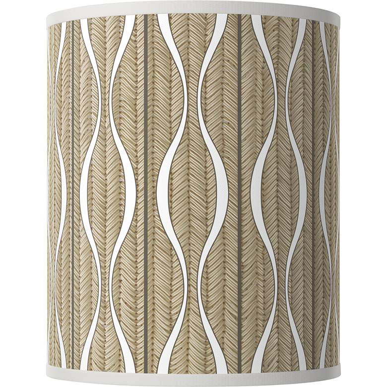 Image 1 Swell Giclee Print Modern Drum Lamp Shade 10x10x12 (Spider)