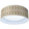 Swell Pattern 16" Wide Modern Round LED Ceiling Light