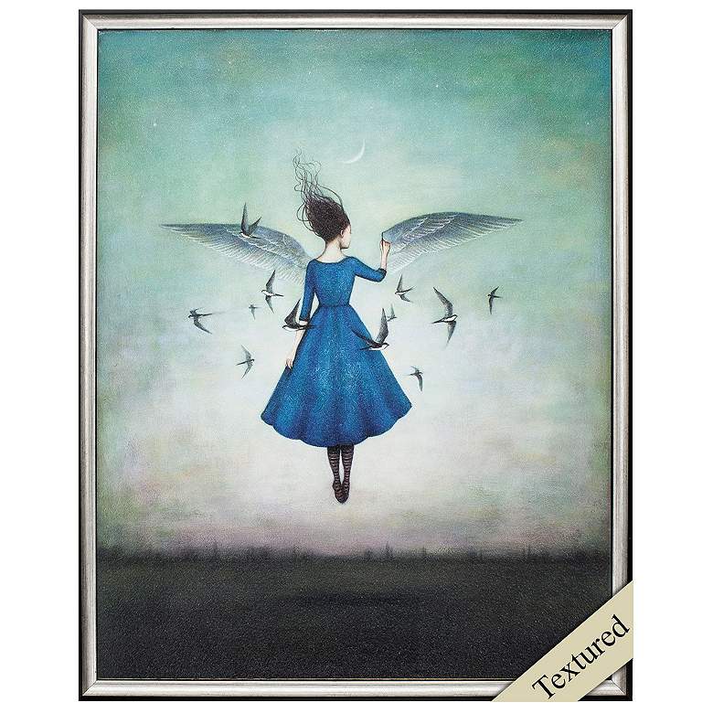 Image 1 Swift Encounter 23"W x 29"H Non-Glass Framed Art