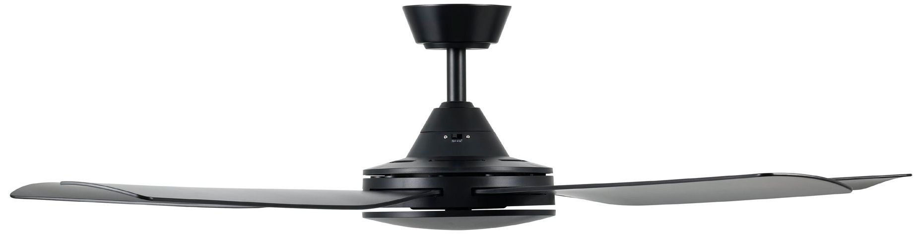 Image 4 Swiftsure 52" 5-Blade Fan w/ 3 Speed Wall Control Black Blades/Black more views