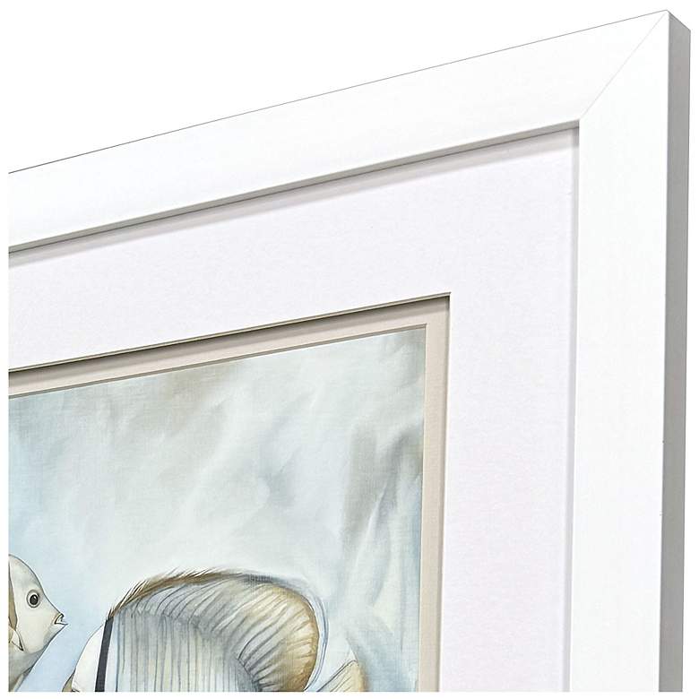 Image 3 Swim 21"W x 27"H Coastal Framed Art Set of 2 more views