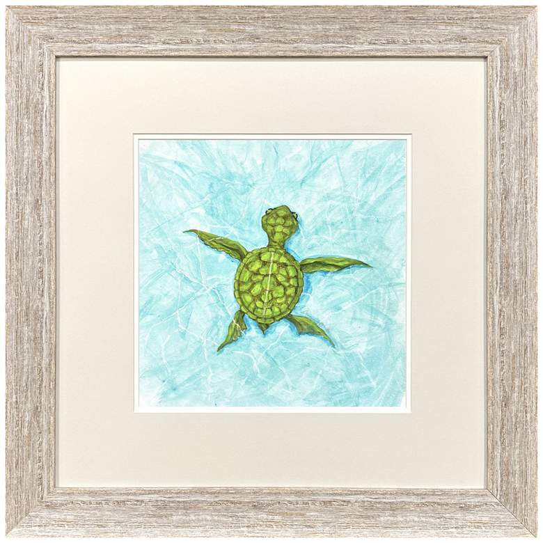 Image 1 Swim Lesson I 26"W x 26"H Framed Art