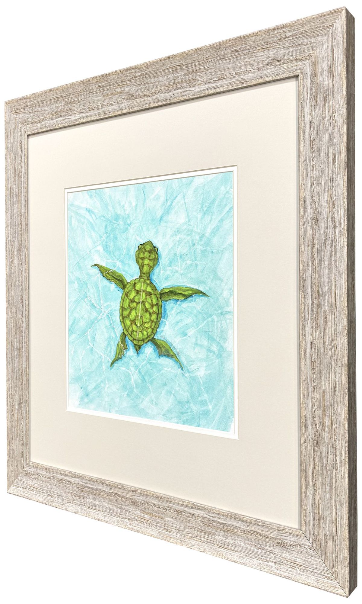 Image 2 Swim Lesson I 26"W x 26"H Framed Art more views