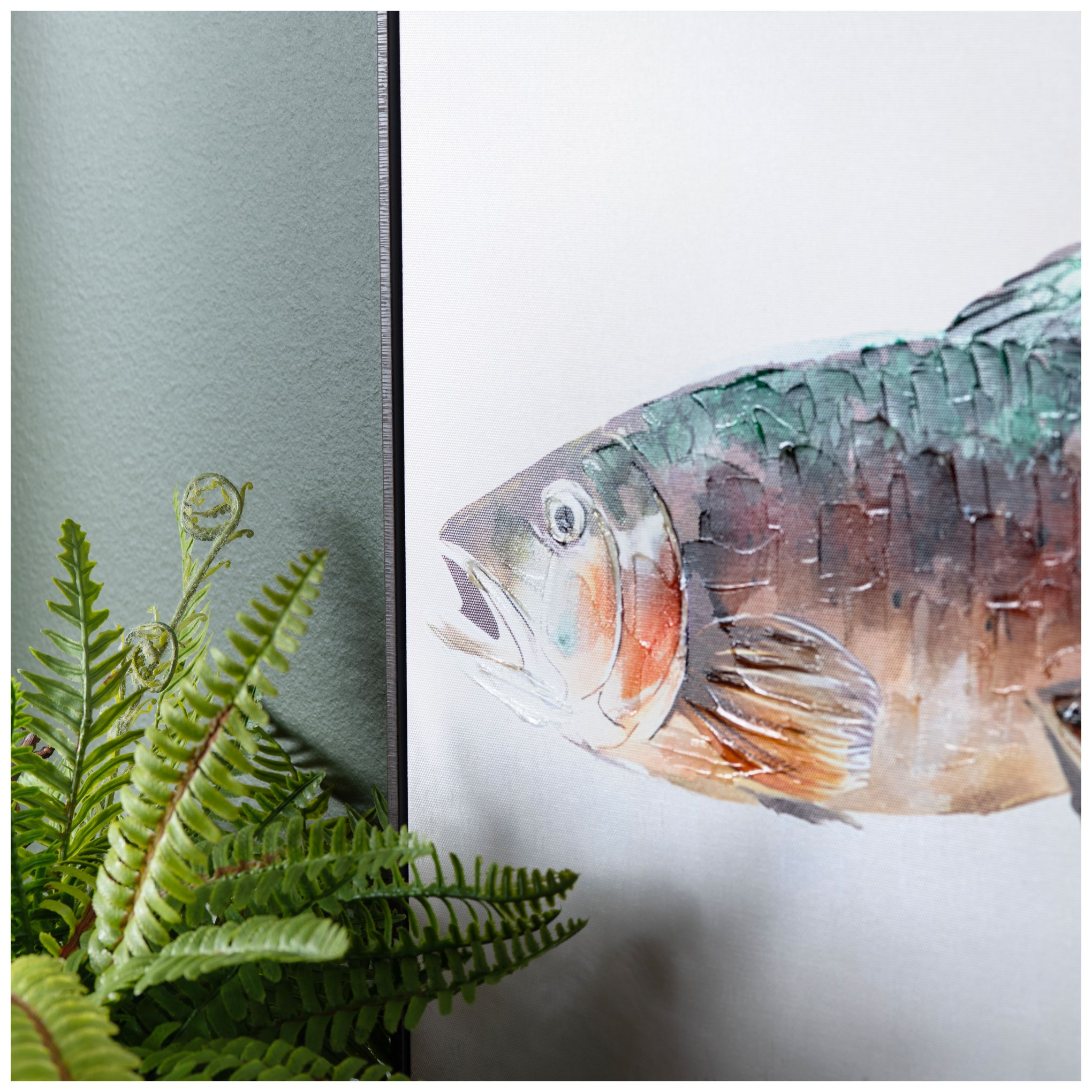 Image 3 Swimming School - Framed Canvas Set - Set of 4 - 24 x 20 more views