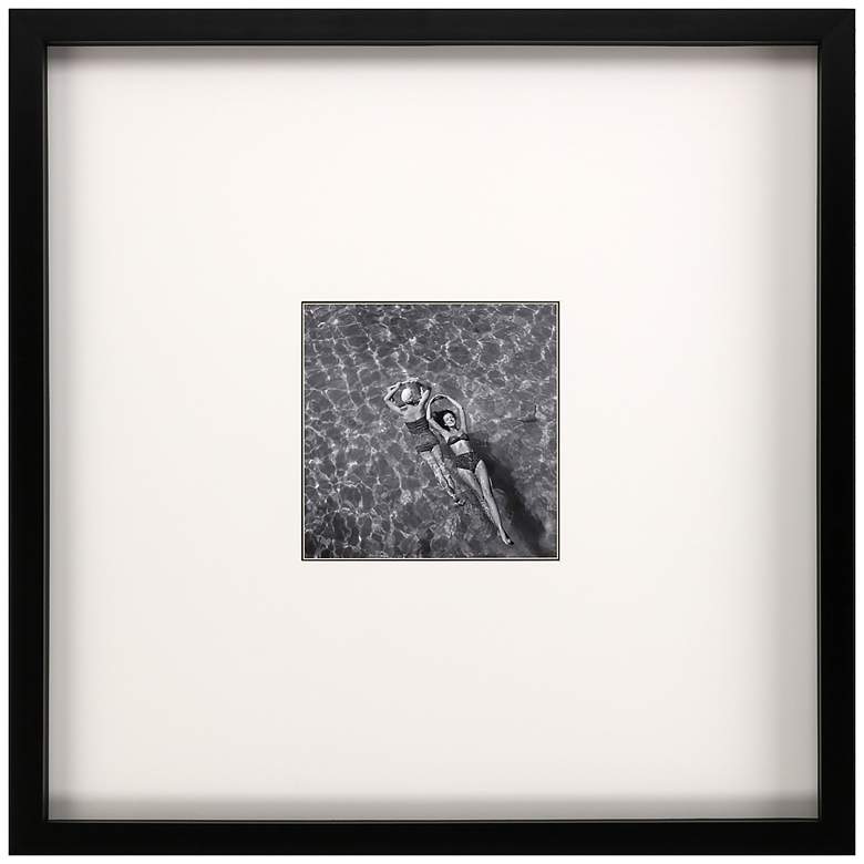 Image 3 Swimming Style 1949 39 inch Square Framed Giclee Wall Art
