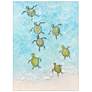 1_Swimming Turtles I 21"W x 29"H Canvas