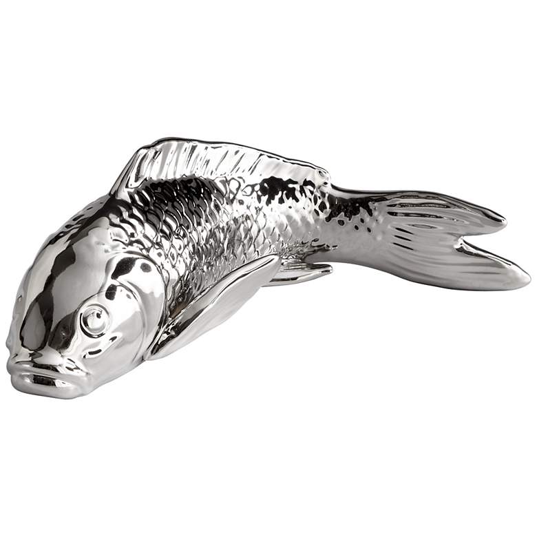 Image 1 Swimmingly Sweet Small Fish 10 inch Wide Sculpture