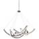 Swing Time 30" Wide Brushed Silver LED Chandelier