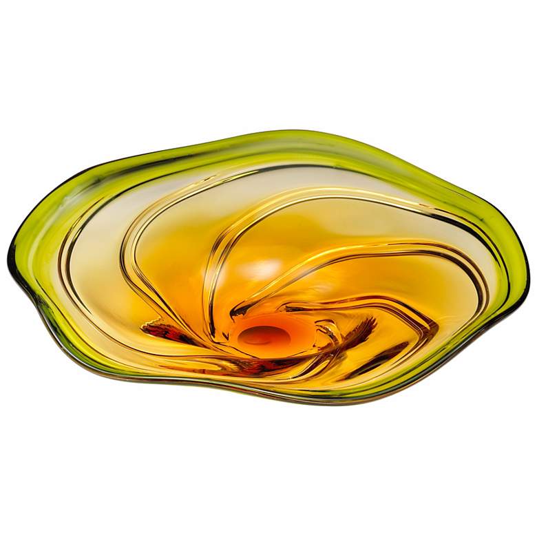Image 1 Swirl Art Glass Plate