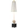Thumbnail2 of Swirl Bone White Metal Buffet Table Lamp