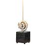 Thumbnail4 of Swirl Bone White Metal Buffet Table Lamp more views
