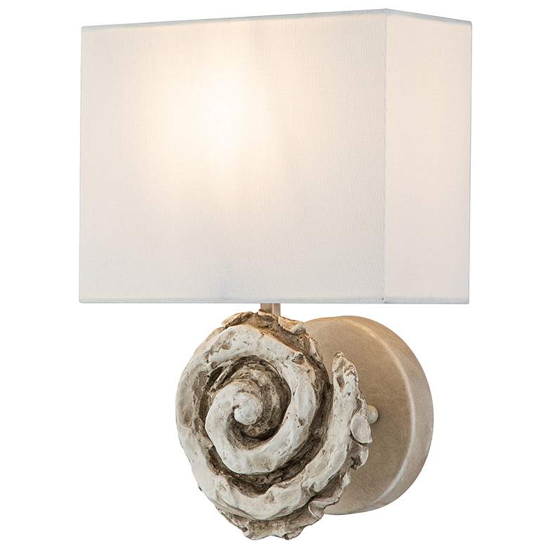 Image 1 Swirl Large Sconce in Bone
