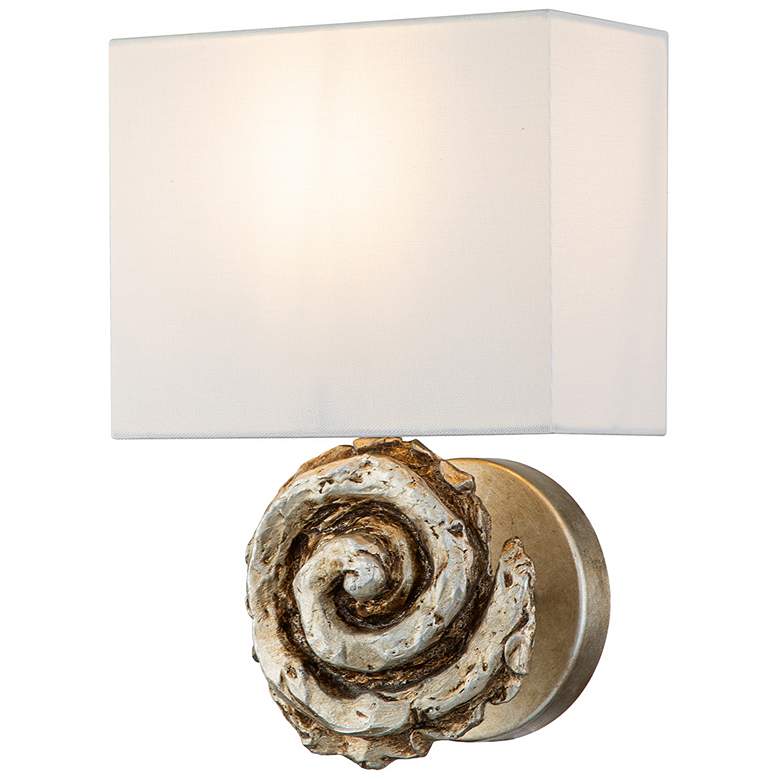Image 1 Swirl Large Sconce in Silver