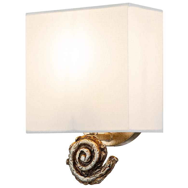 Image 1 Swirl Small Sconce in Silver