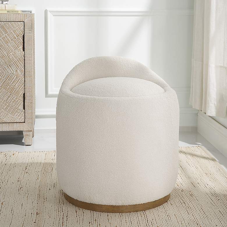 Image 3 Swirl Swivel Ottoman more views
