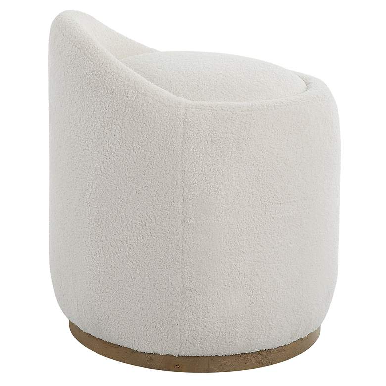 Image 5 Swirl Swivel Ottoman more views